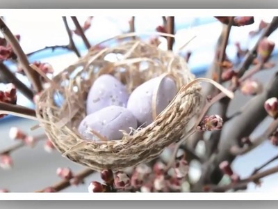 Original DIY Easter Ideas From Egg Shells.  Themselves tutorial DIY