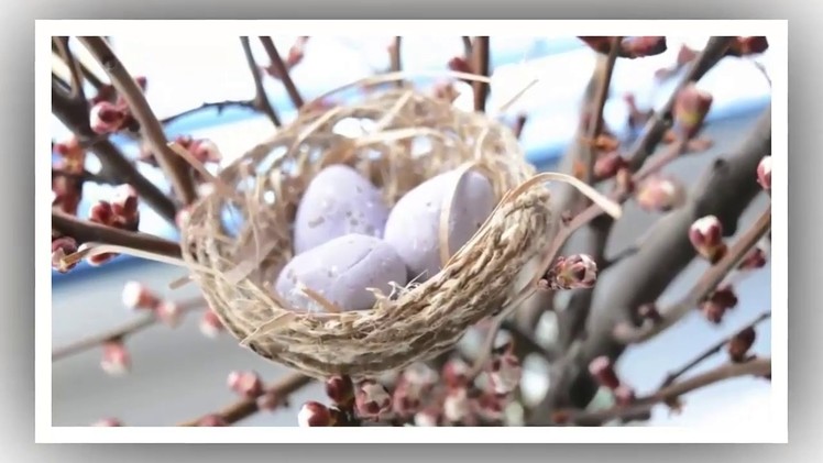 Original DIY Easter Ideas From Egg Shells.  Themselves tutorial DIY