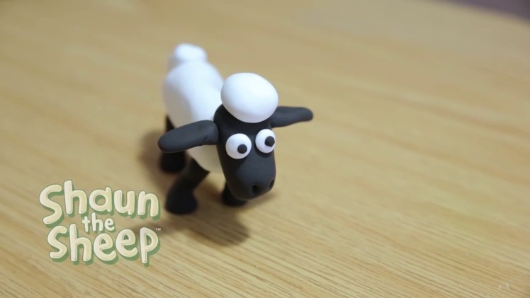 Shaun the sheep | how to make shaun the sheep with clay