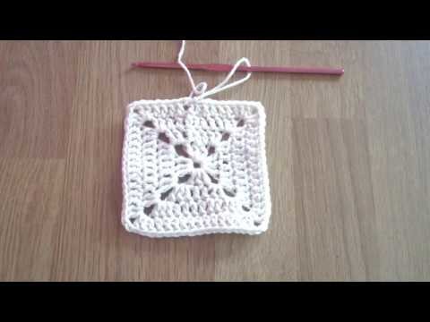Solid Granny Square - Crochet Tutorial for Beginners