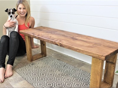 The $15 Fifteen Minute Bench - DIY Project