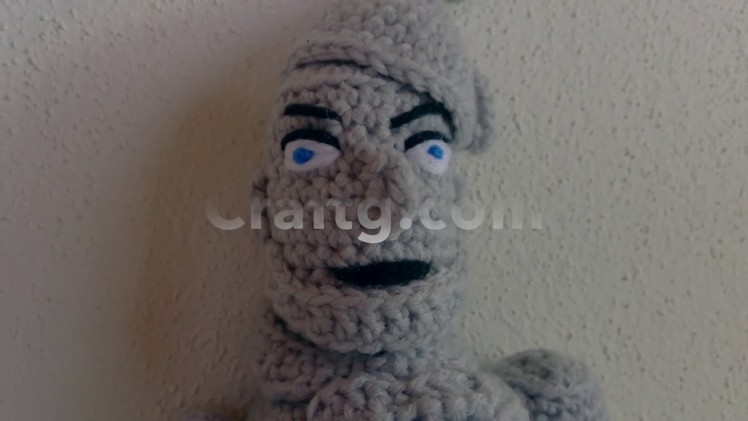 Tin Woodman from Wizard of Oz Craftg.com amigurumi crochet pattern