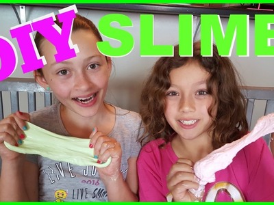 We make Slime!! DIY Slime | SuperDuperKidsBlog