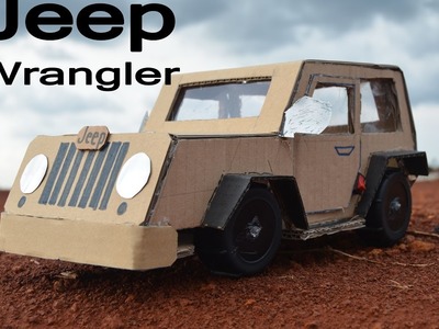 WOW !!Menakjubkan Membuat Mobil Jeep Dengan Kardus - Sangat mudah dan gampang