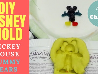 DIY Candy Mickey Mouse Gummy Mold