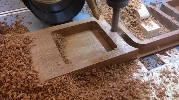 DIY CNC milling wood boxes.