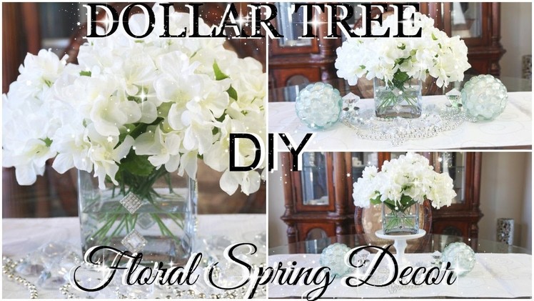DIY DOLLAR TREE BLING SPRING FLORAL ARRANGMENT FEATURING BROOCHES FROM TOTALLY DAZZLED