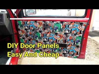 DIY door panels Nissan Hardbody