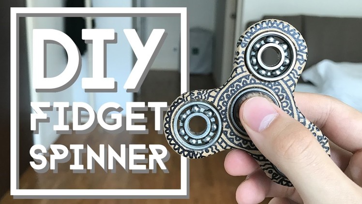 DIY Fidget Spinner Toy | NutBulb