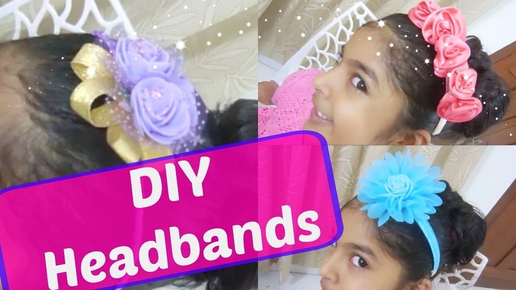 DIY headbands | Recycling unused hairbands and headbands | Make your own headbands at home