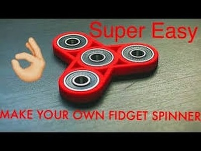 DIY How to Make A Figet Spinner!