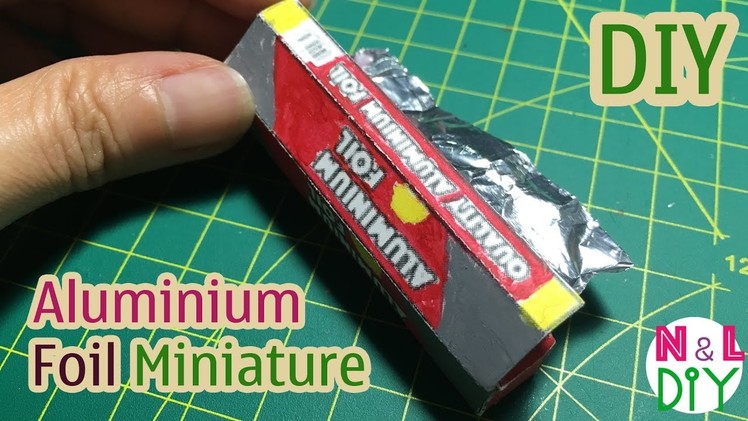 DIY Miniature Aluminium Foil | Dollhouse