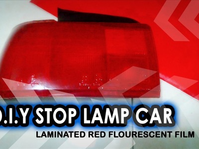 DIY Stop Lamp Car