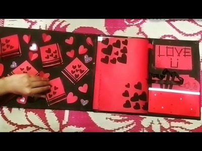 Handmade love card made by me # Minal ????