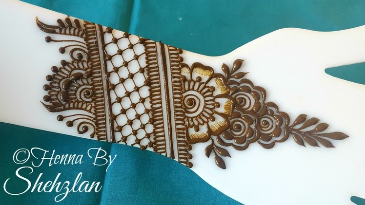 Henna By Shehzlan | How To Henna Tutorial #58 | Netting & Gulf Style