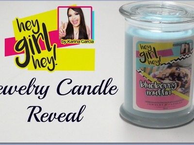 Hey Girl Hey Candle Reveal - Blueberry Muffin Jewelry Candle!