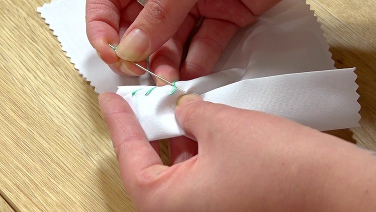 How to do a Hem Stitch - Sewing Quarter Stitch Tutorials