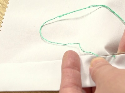 How to do a Slip Stitch - Sewing Quarter Stitch Tutorials