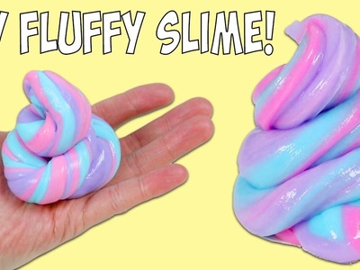 How to Make FLUFFY SLIME Fun & Easy DIY Homemade Slime!