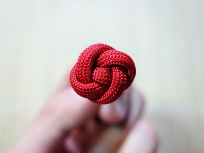 How to Tie a Miniature Rose Button Knot Tutorial