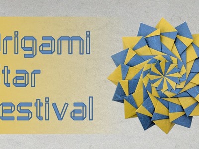 Modular Origami Tutorial: Star Festival (Nobuko Okabe)