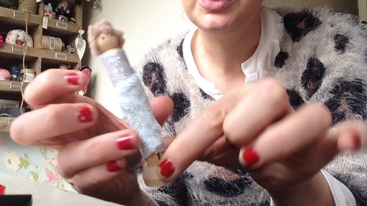 Mrs crazy bag lady tutorial how to make peg ladies from vintage dolly pegs they are fabulous lol