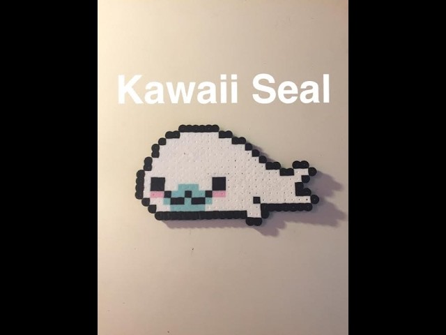 Perler Bead Kawaii Seal