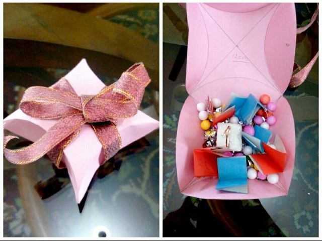 Pillow Box#Gift for friends#Handmade#AN Crafts 02