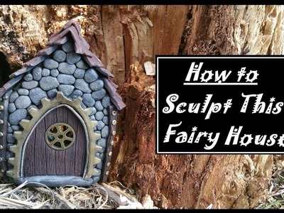 Polymerclay Fairy House Tutorial