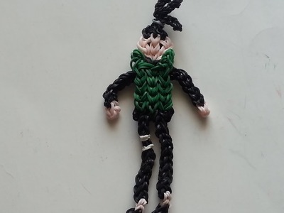 Rainbow Loom Shikamaru Nara (Naruto) Tutorial