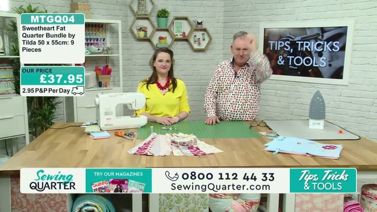 Sewing Quarter - Tips, Tricks and Tools - 27th March 2017