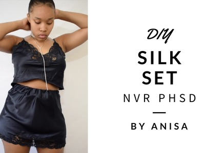 SILK SET DIY - Thrift Store Upcycle | First YouTube Video -NVR PHSD