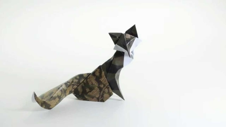 Stop-motion: Origami Fortuny Fox