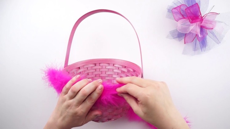 The Feather Place DIY Easter Basket Decorating