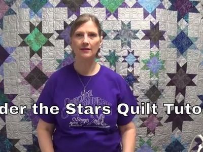 Under the Stars Quilt Tutorial by www.junctionfabric.com