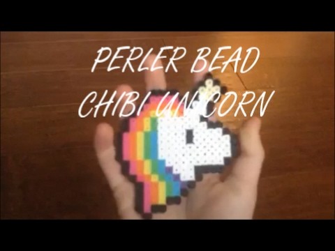 Unicorn Perler Bead Chibi Tutorial!!! - Sofi's Perler Problem