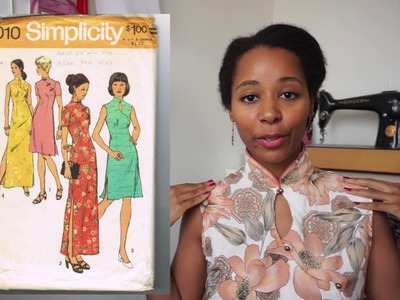 Vintage Qipao Sewing Pattern Review