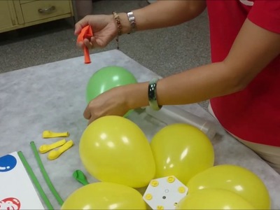 氣球-花朵-6瓣花- Flower balloon DIY  (Tailloon Balloons Co., Ltd)