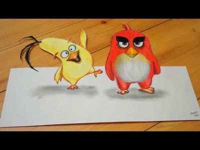 Angry Birds | 3D drawing