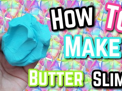 DIY Butter Slime W.2 Ingredients!