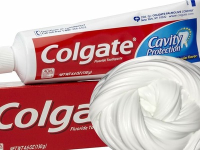 Diy Colgate Toothpaste slime with borax and Glue without oral b, listerine, Sensodyne, Aquafresh goo