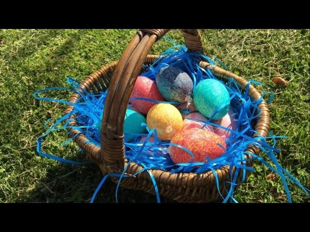 DIY Farbanje Jaja Rizom - Coloring Easter Eggs With Rice - Shake It