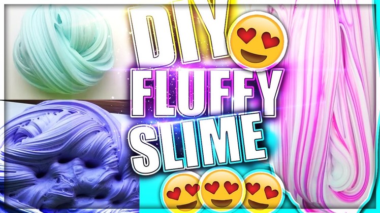 DIY FLUFFY SLIME! How To Make PERFECT Slime!