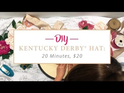 DIY Kentucky Derby Hat