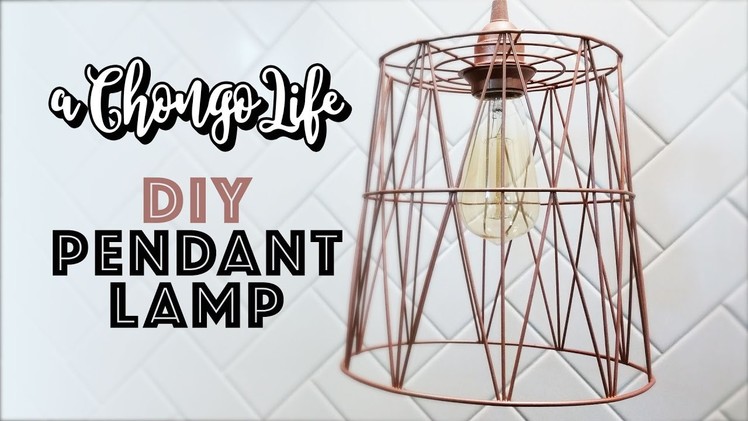 DIY Pendant Lamp