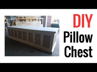 DIY Pillow Chest - Step by Step Furniture Build