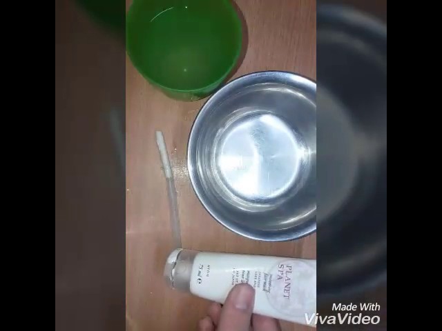 DIY Slime Without Glue! (Only Face Mask, Salt and Water)