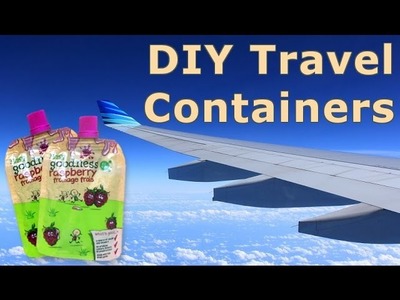 DIY Travel Liquid Container Hack for Minimalists