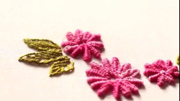 Double Cast On Stitch, Hand Embroidery Designs