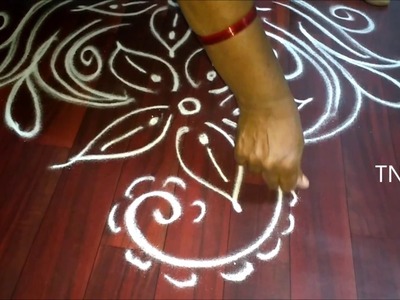 Free hand rangoli designs images | ugadi rangoli 2017, ugadi special muggulu, ugadi kolam designs